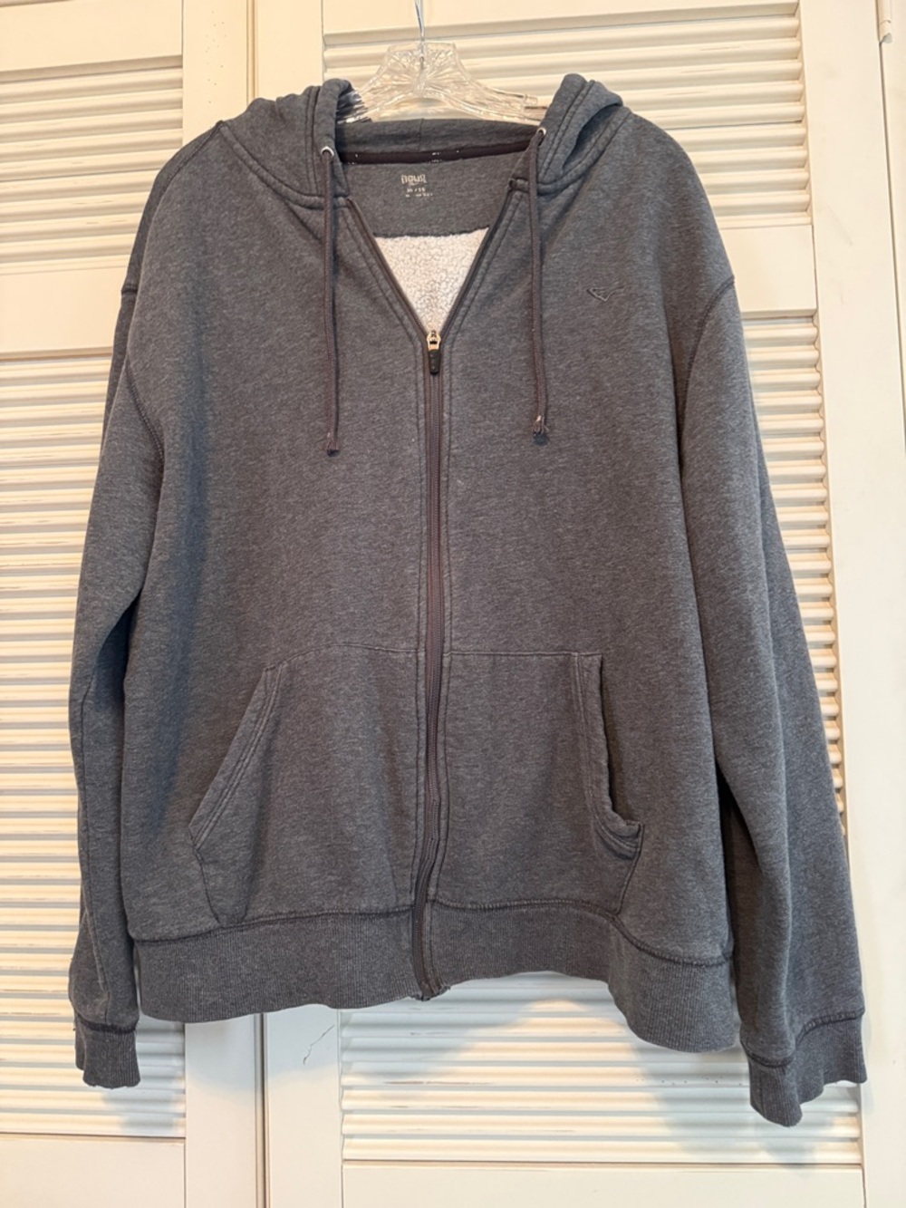 NIKE EVERLAST Gray Full Zip Hoodie